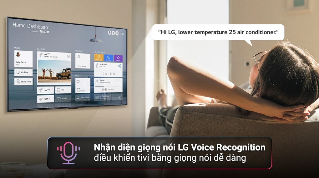 Smart Tivi True Wireless OLED evo LG AI 4K 83 inch OLED83M5PSA