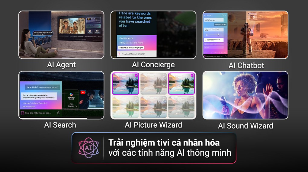 Smart Tivi True Wireless OLED evo LG AI 4K 83 inch OLED83M5PSA