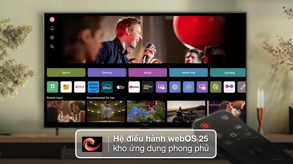 Smart Tivi QNED LG AI 4K 86 inch 86QNED82ASA