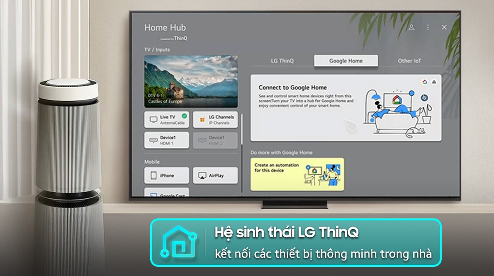 Smart Tivi QNED LG AI 4K 86 inch 86QNED81ASA