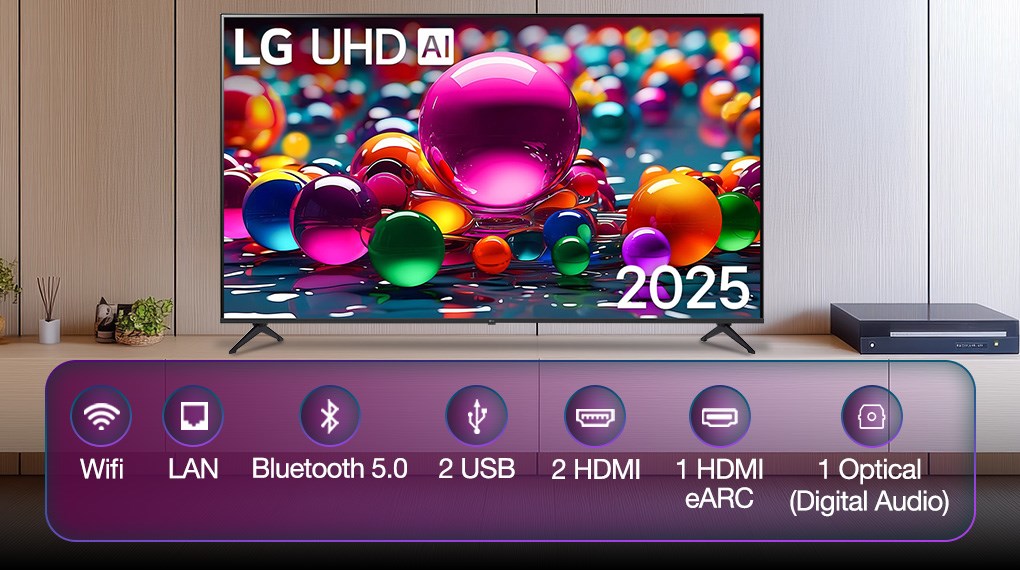 Smart Tivi LG AI 4K 86 inch 86UA8450PSA