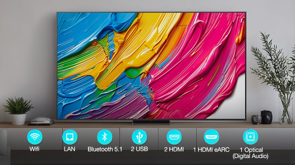 Smart Tivi QNED LG AI 4K 65 inch 65QNED81ASA