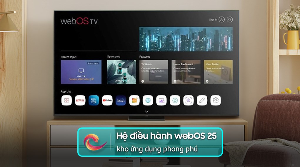Smart Tivi QNED LG AI 4K 55 inch 55QNED81ASA
