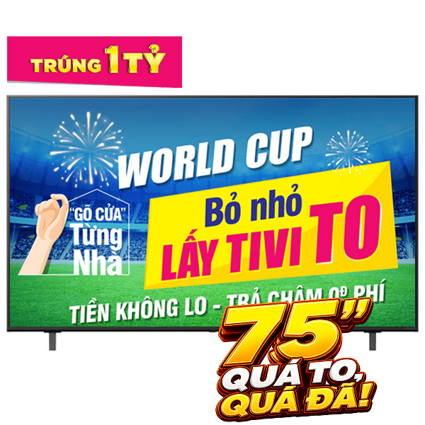 LG Smart TV NanoCell 75NANO80ASA