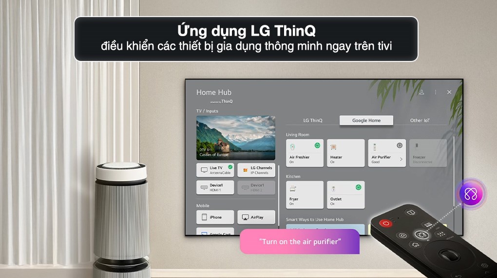 Smart Tivi NanoCell LG AI 4K 50 inch 50NANO80ASA