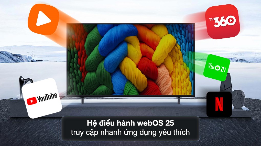 Smart Tivi NanoCell LG AI 4K 50 inch 50NANO80ASA