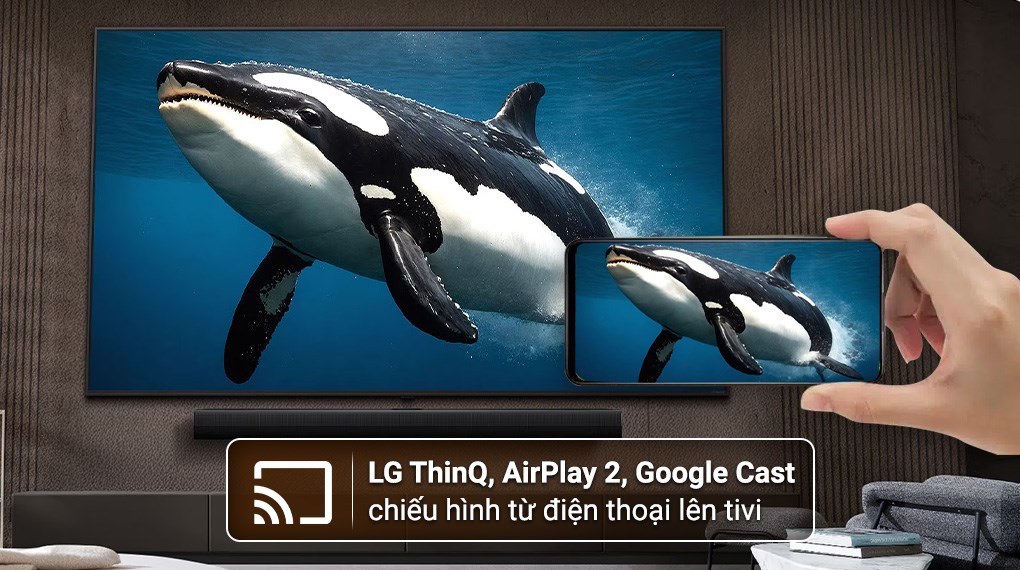 Smart Tivi NanoCell LG AI 4K 43 inch 43NANO80ASA