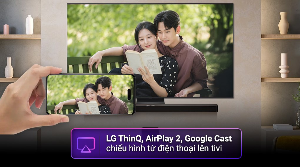 Smart Tivi QNED evo LG AI 4K 75 inch 75QNED86ASA