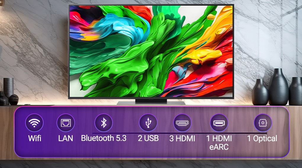 Smart Tivi QNED evo LG AI 4K 55 inch 55QNED86ASA