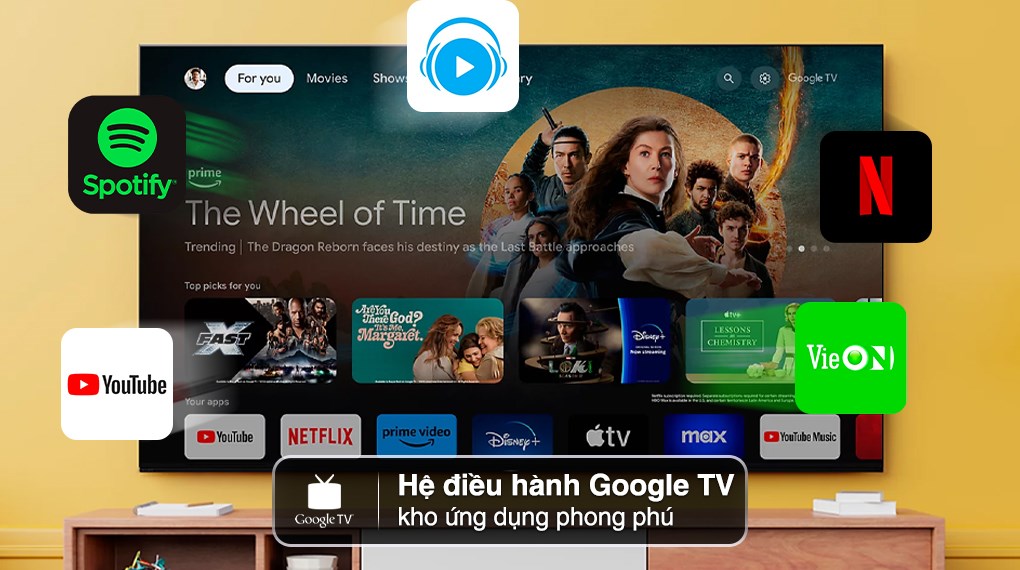 Google Tivi OLED Sony AI 4K 65 inch K-65XR80M2