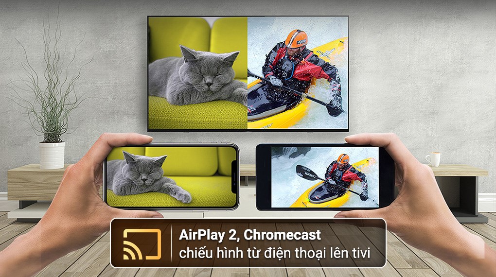 Google Tivi Mini LED Sony AI 4K 75 inch K-75XR50