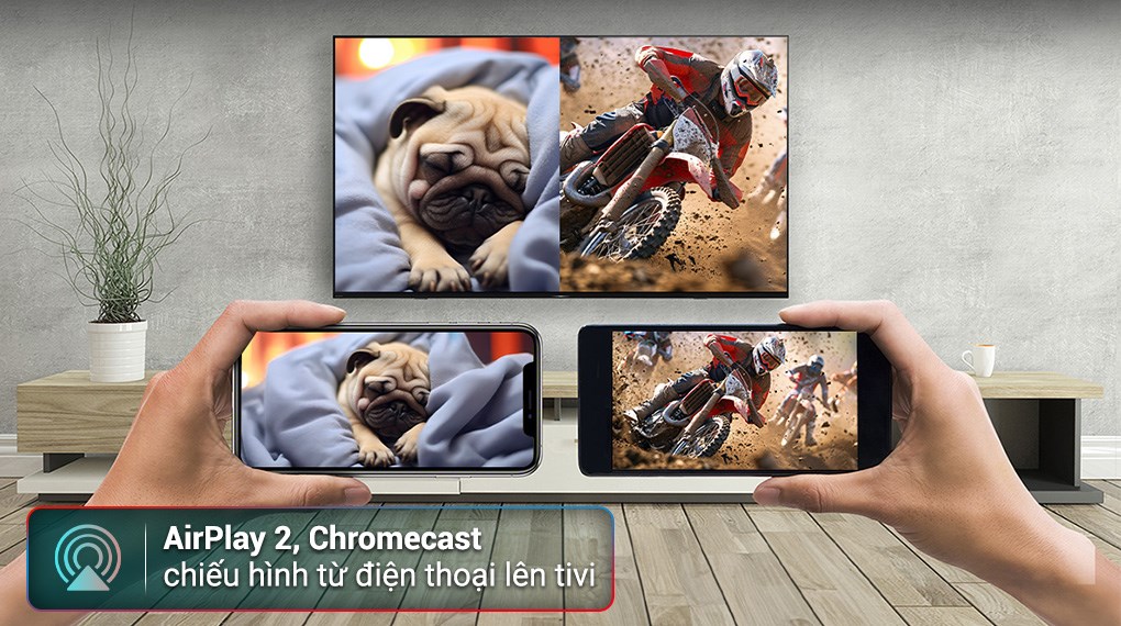 Google Tivi Sony 4K 55 inch K-55S25VM2