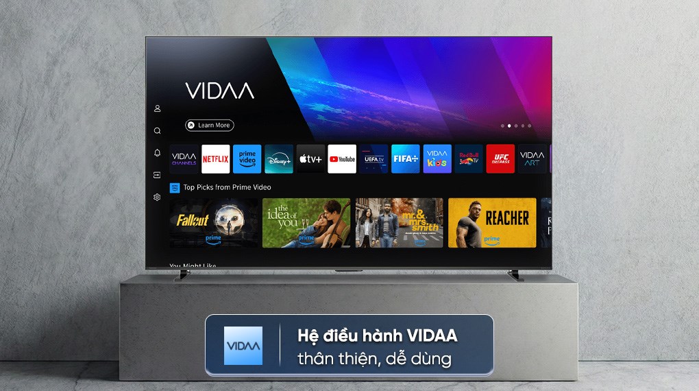 Smart Tivi QLED Toshiba AI 4K 100 inch 100Z570RP