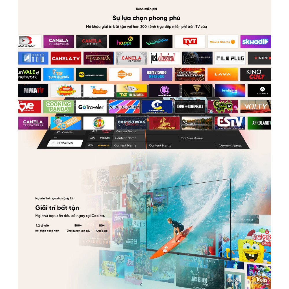 Smart Tivi Coocaa HD 32 inch 32S3U+