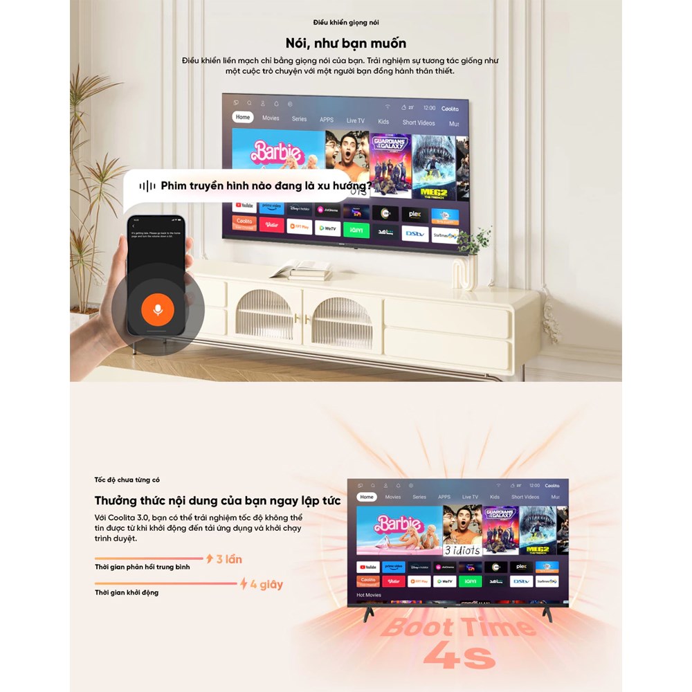 Smart Tivi Coocaa 32 inch 32S3U+ - 4