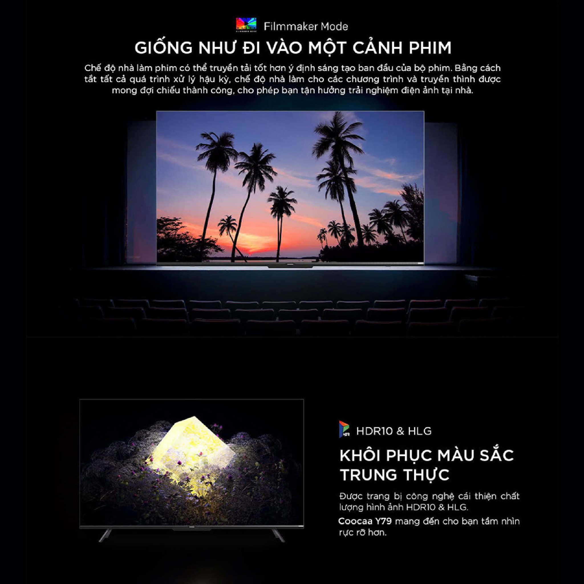 Google Tivi Coocaa 4K 60 inch 60Y79