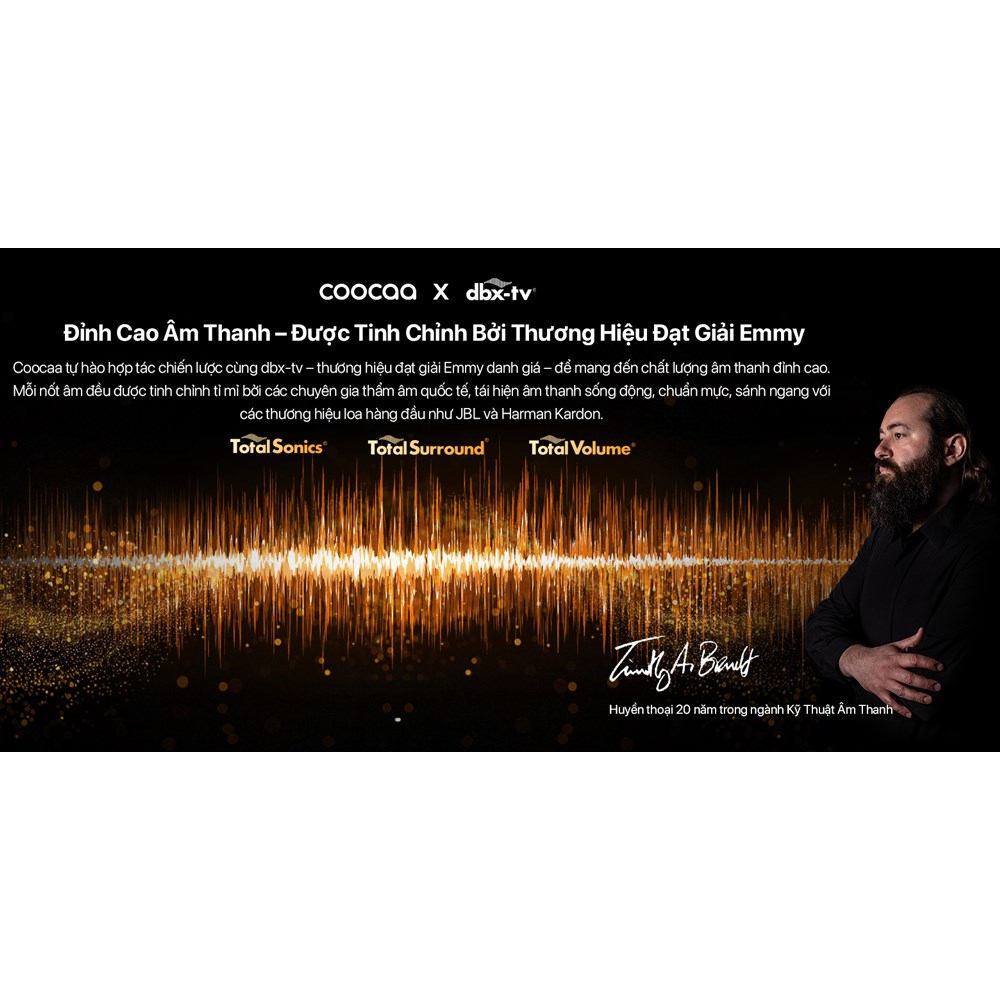 Google Tivi Coocaa 4K 55 inch 55Y84 Pro