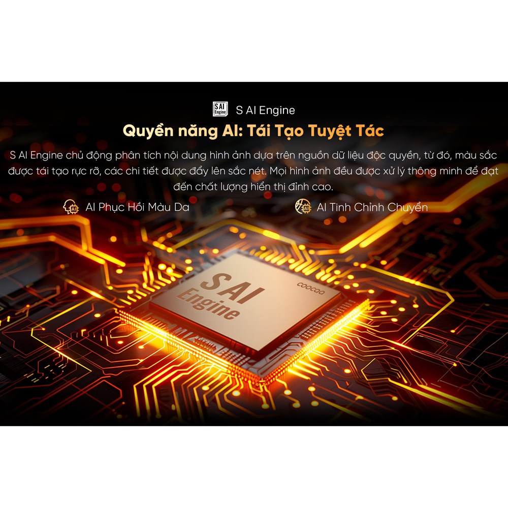 Google Tivi Coocaa 4K 55 inch 55Y84 Pro