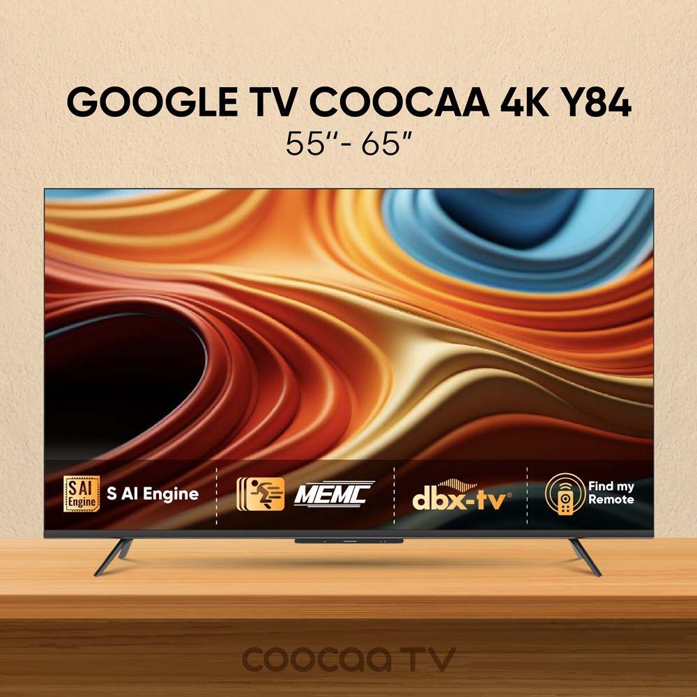 Google Tivi Coocaa 4K 55 inch 55Y84