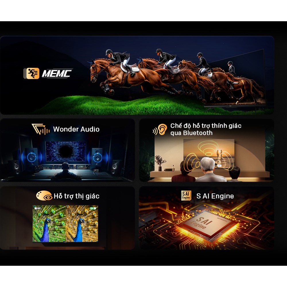 Google Tivi Coocaa 4K 55 inch 55Y84