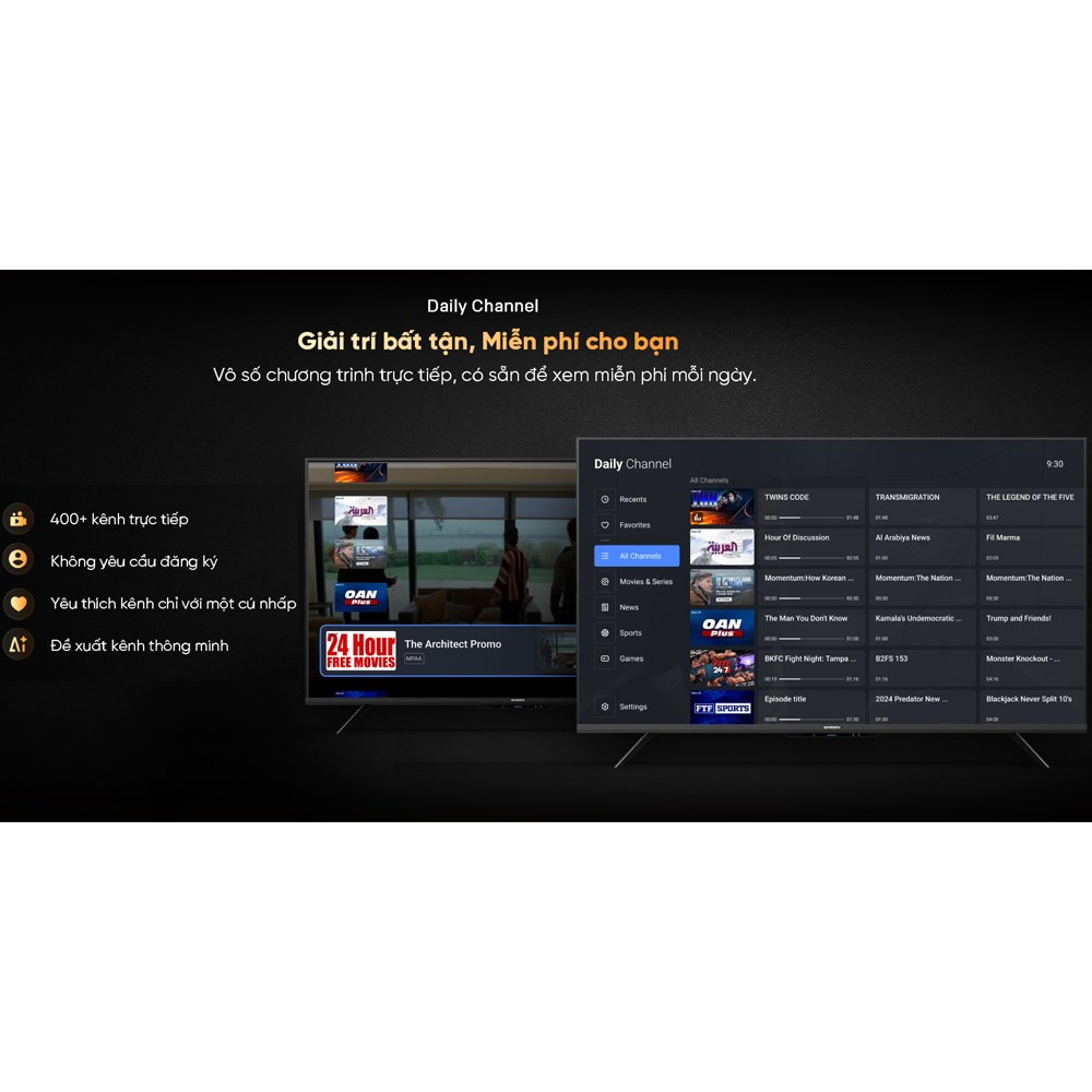 Google Tivi Coocaa 4K 55 inch 55Y84