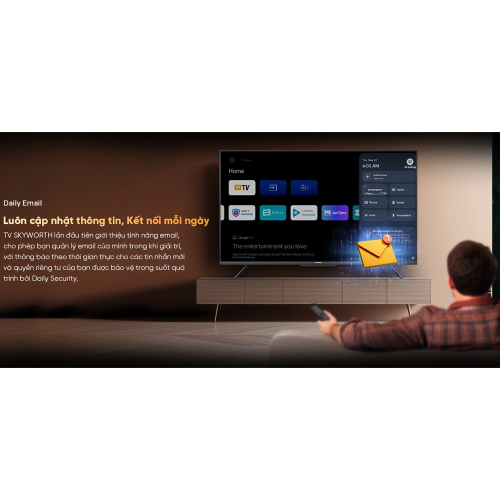 Google Tivi Coocaa 4K 55 inch 55Y84