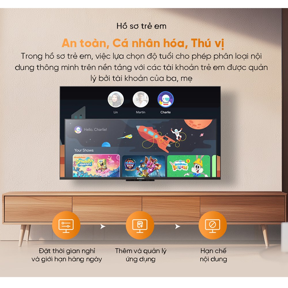 Google Tivi Coocaa 4K 55 inch 55Y84