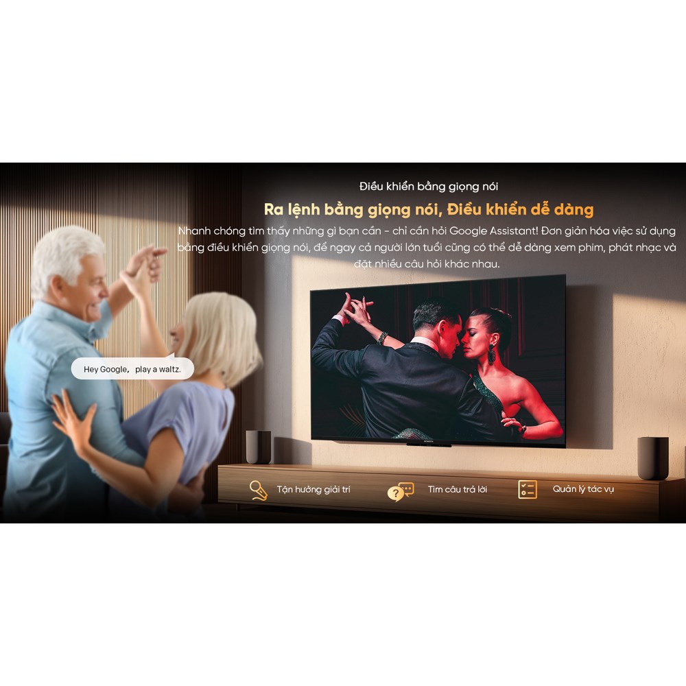Google Tivi Coocaa 4K 55 inch 55Y84