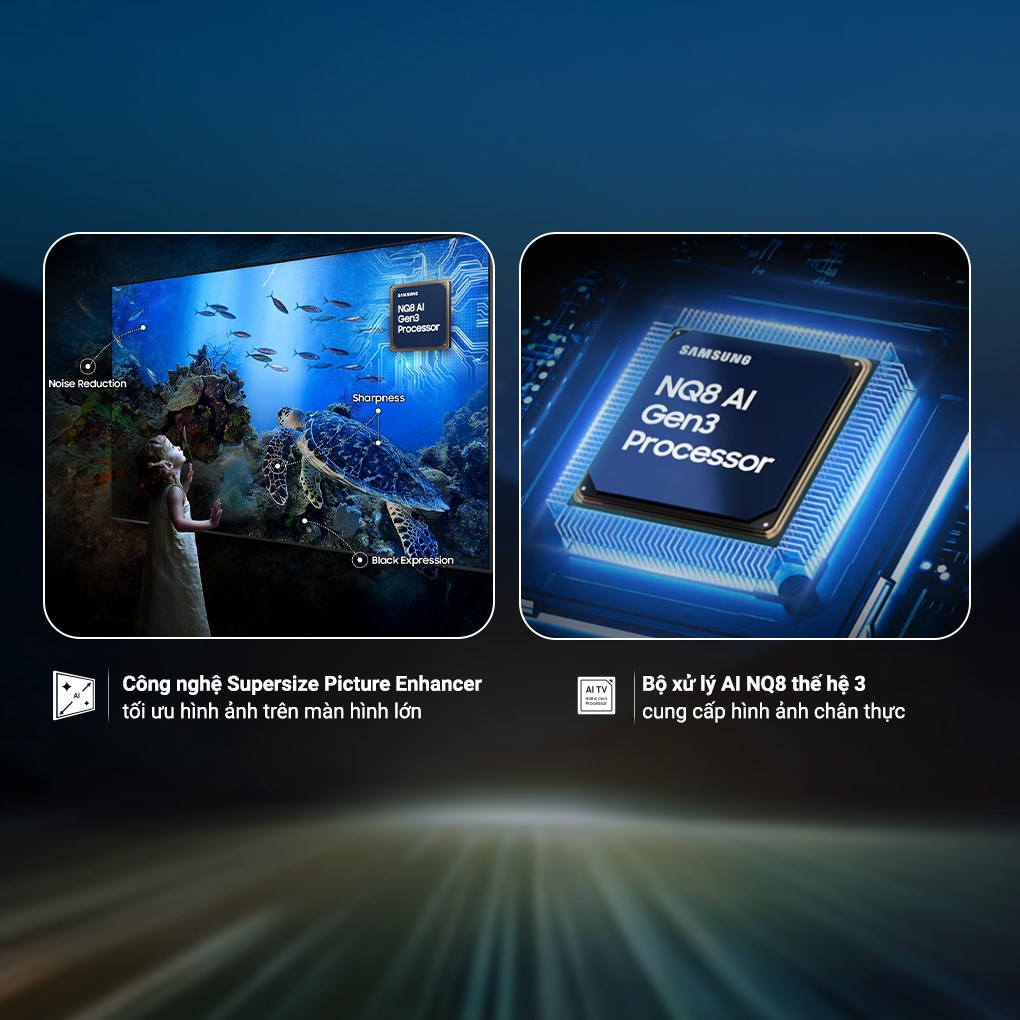 Smart Tivi Neo QLED Samsung AI 4K 115 inch QA115QN90F