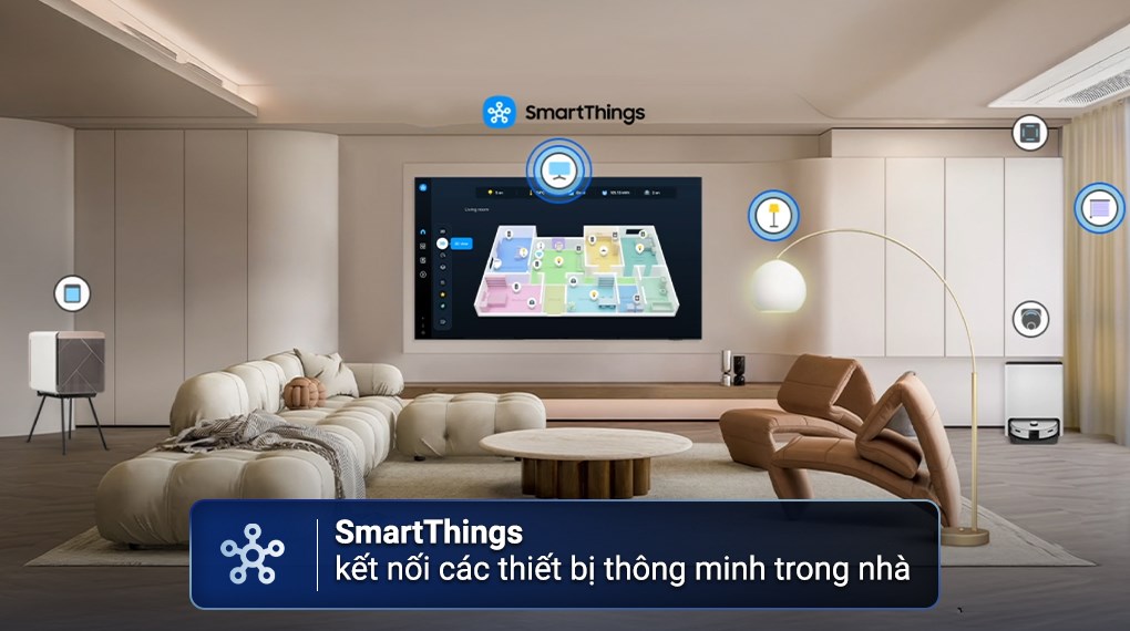 Smart Tivi Neo QLED Samsung AI 4K 115 inch QA115QN90F
