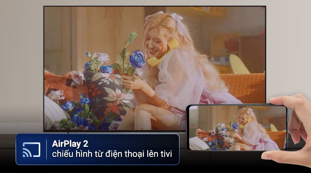 Smart Tivi Neo QLED Samsung AI 4K 115 inch QA115QN90F