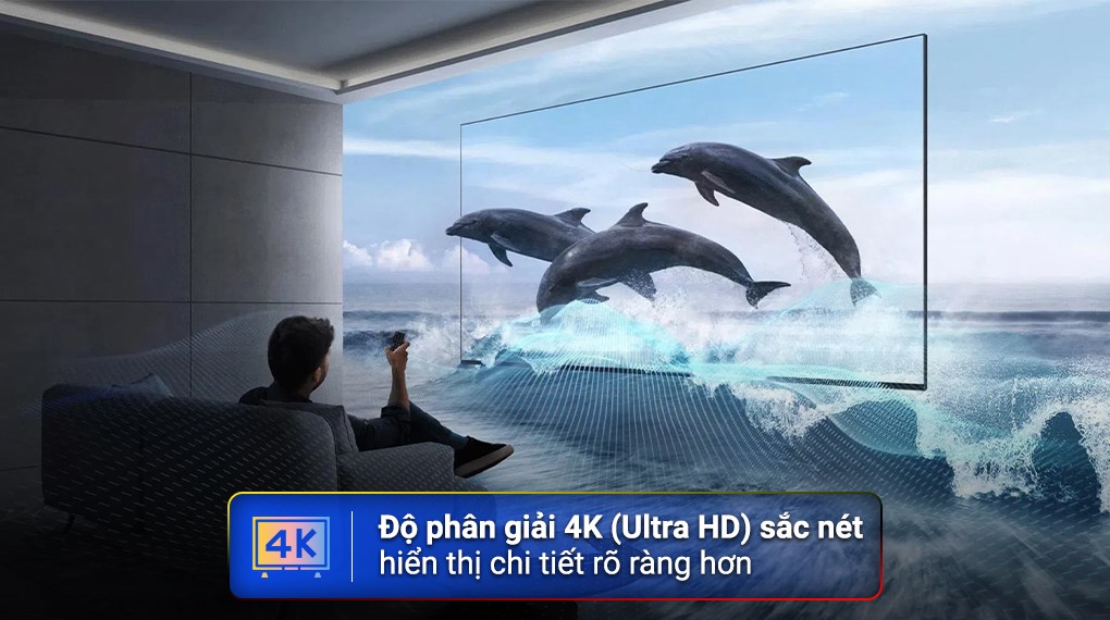 Google Tivi QLED TCL 4K 50 inch 50P7L