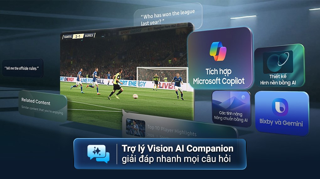 Smart Tivi OLED Samsung AI 4K 55 inch QA55S90HA