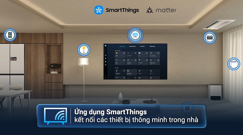 Smart Tivi OLED Samsung AI 4K 55 inch QA55S90HA