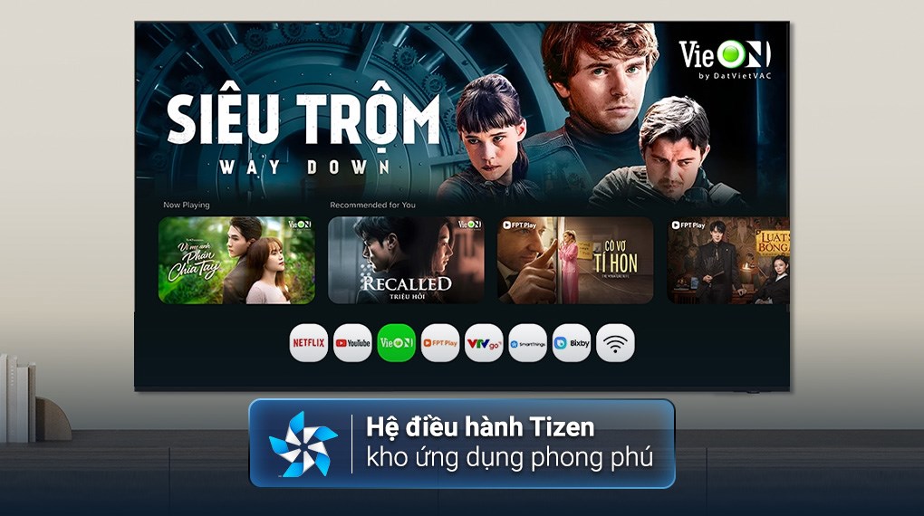 Smart Tivi OLED Samsung AI 4K 55 inch QA55S90HA