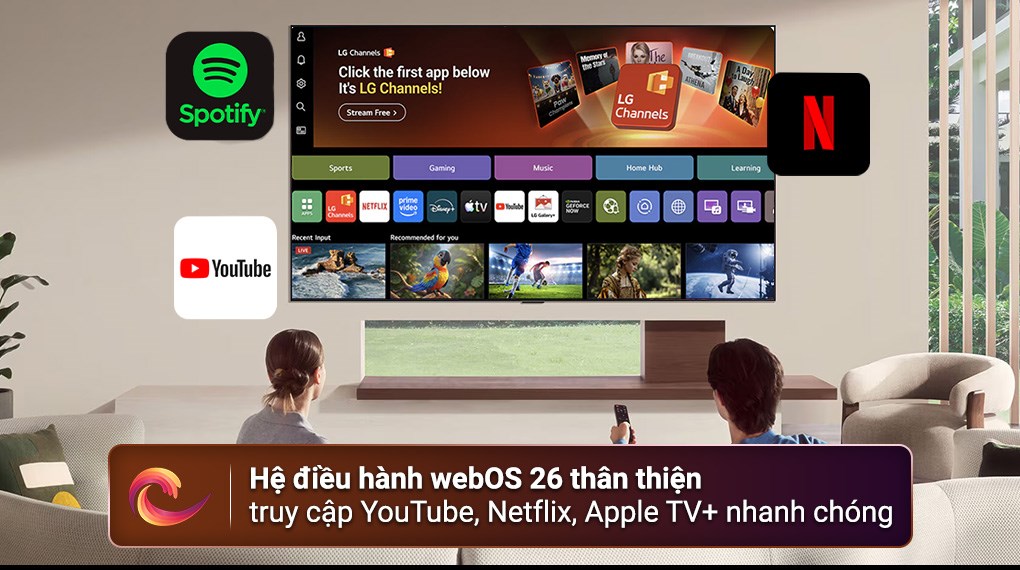 Smart Tivi OLED LG AI 4K 97 inch OLED97G6PSA
