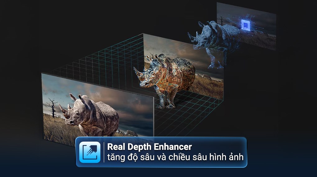 Smart tivi Micro RGB Samsung AI 4K 75 inch MRA75R85HA