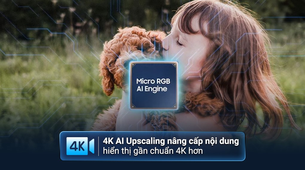 Smart tivi Micro RGB Samsung AI 4K 65 inch MRA65R85HA