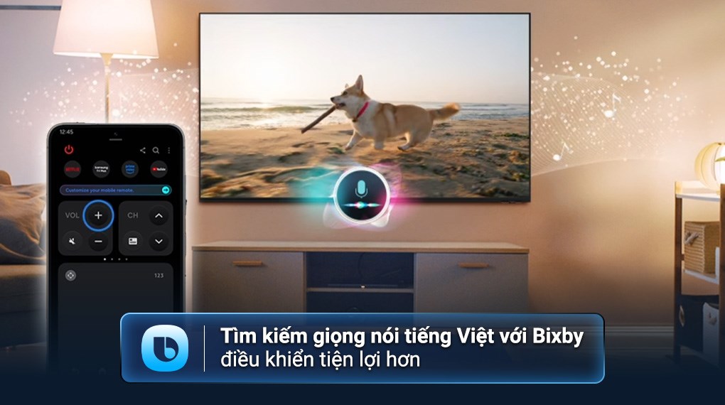 Smart tivi Micro RGB Samsung AI 4K 65 inch MRA65R85HA