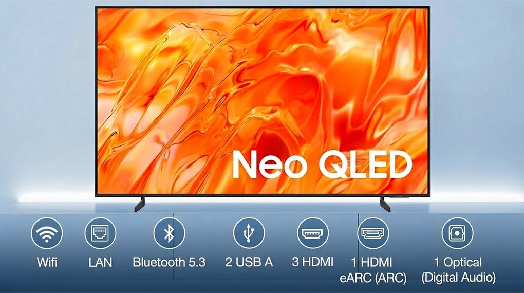 Smart Tivi Neo QLED Samsung AI 4K 75 inch QA75QN70HA