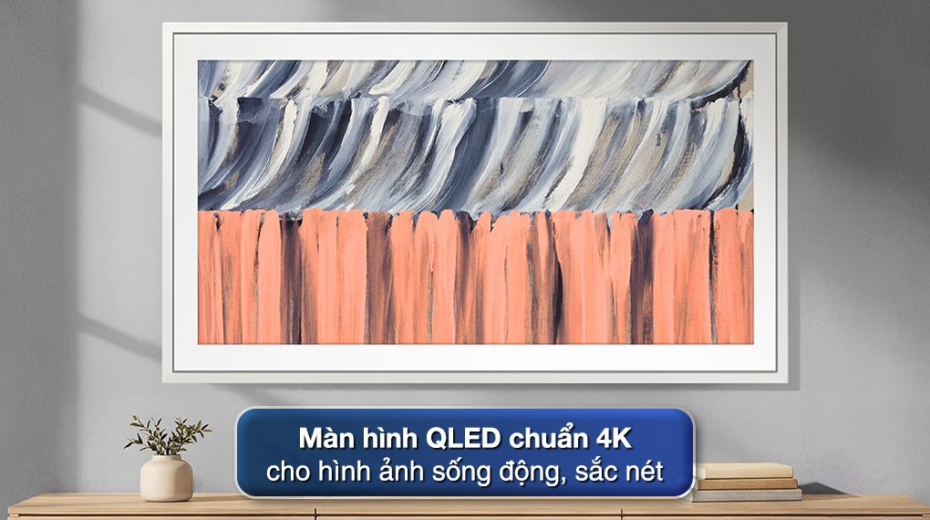 Smart Tivi Khung Tranh The Frame QLED Samsung AI 4K 75 inch QA75LS03HE