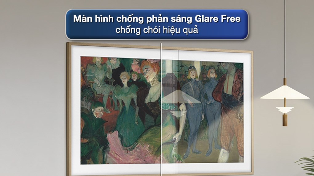 Smart Tivi Khung Tranh The Frame QLED Samsung AI 4K 75 inch QA75LS03HE