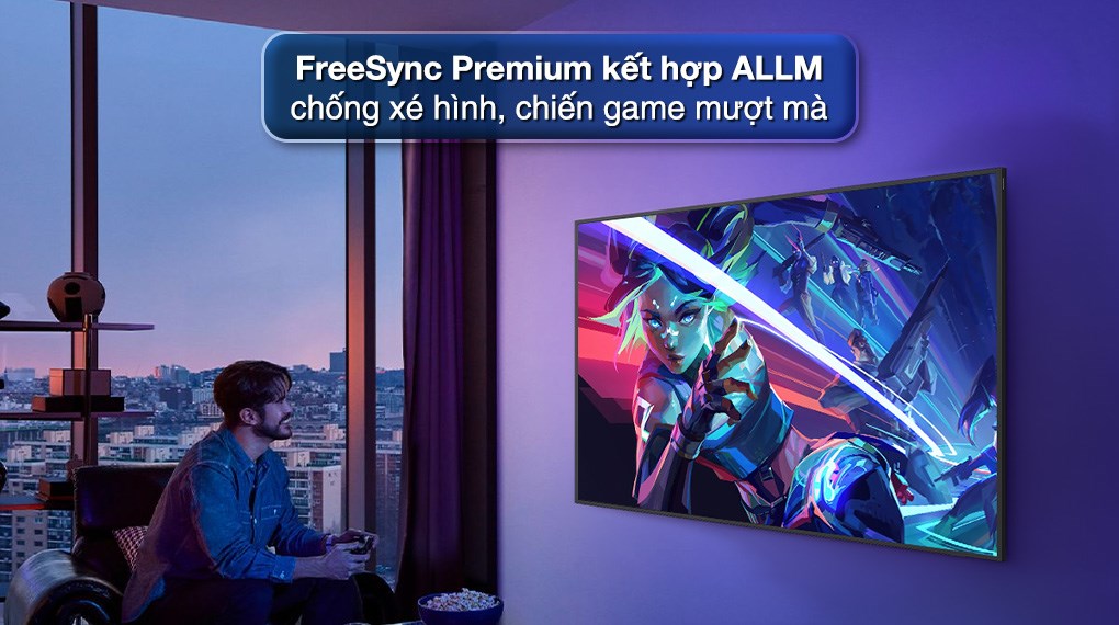 Smart Tivi Khung Tranh The Frame QLED Samsung AI 4K 75 inch QA75LS03HE