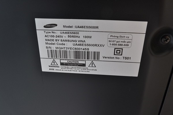 LED Samsung UA46ES5600