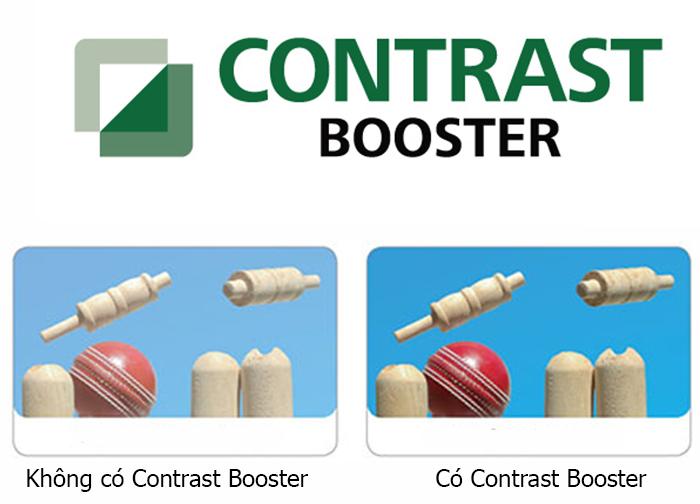 Tính năng Contrast Bosster giúp tăng độ tương phản mạnh mẽ