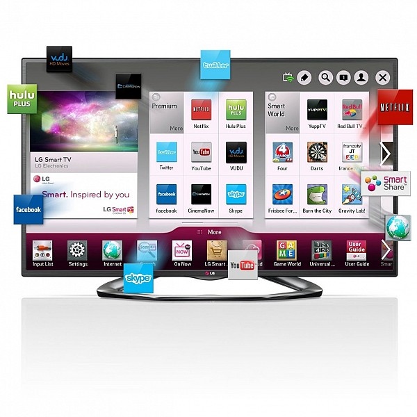 LED LG 50LA6200 50 inches Full HD Smart TV 3D Dynamic MCI 200 Hz