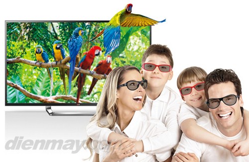 Kính 3D thế hệ mới, đeo thoải mái hơn