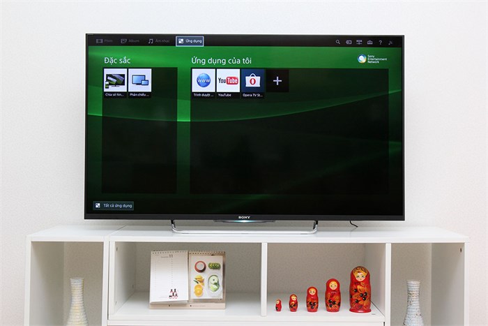 Internet Tivi 3D LED Sony KDL-50W800B 50 inch Màu Đen