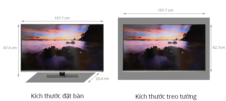 Tivi LED Samsung UA48H5100- Tivi hiển thị Full HD đẹp mắt