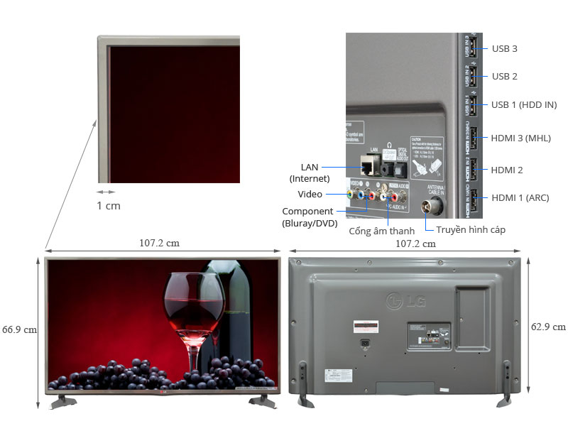 Smart Tivi 3D LED LG 47LB650T 47 inch